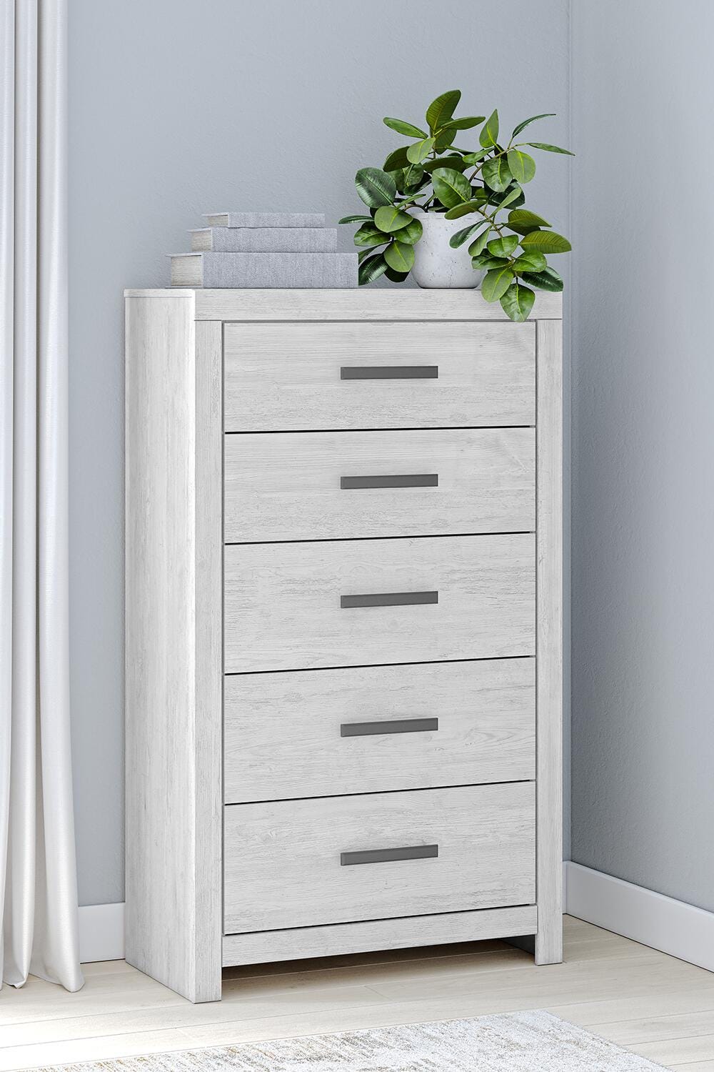 Cayboni Chest of Drawers - White (2)