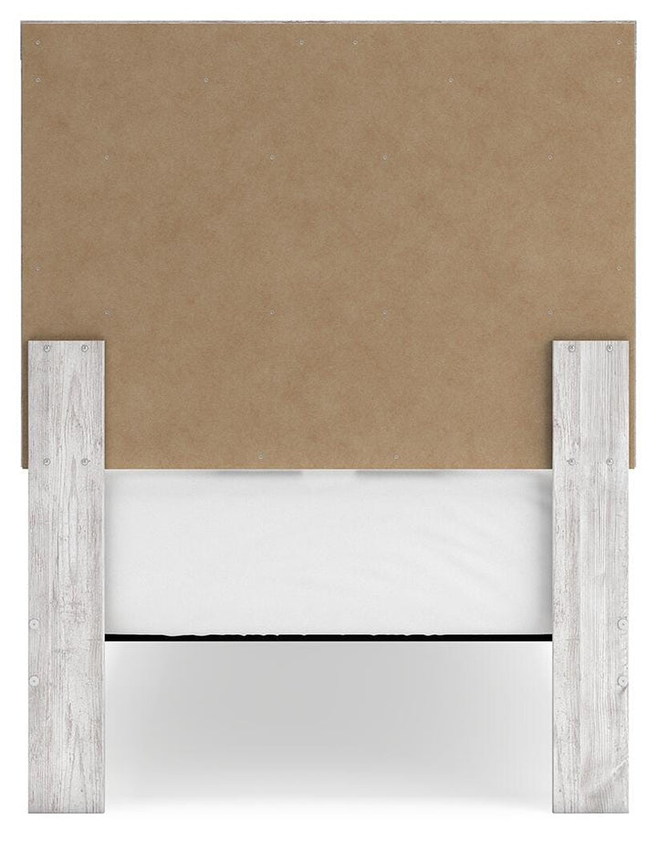 Cayboni Twin Panel Bed - White (6)