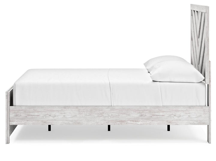Cayboni Full Panel Bed - White (7)