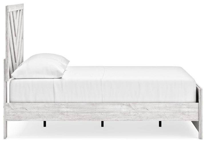 Cayboni Full Panel Bed - White (8)