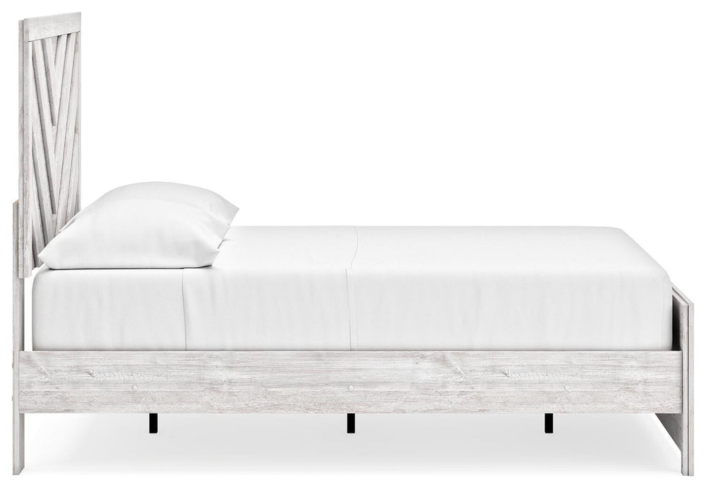 Cayboni Full Panel Bed - White (8)