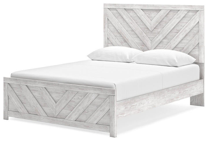 Cayboni Queen Panel Bed - White (4)