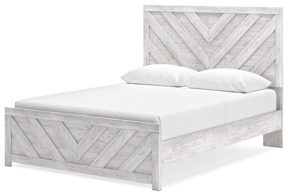 Cayboni Queen Panel Bed - White (4)