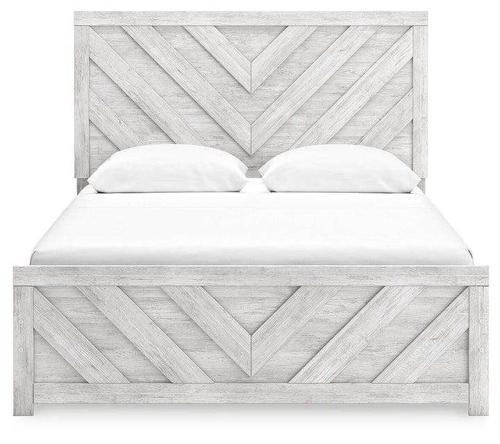 Cayboni Queen Panel Bed - White (5)