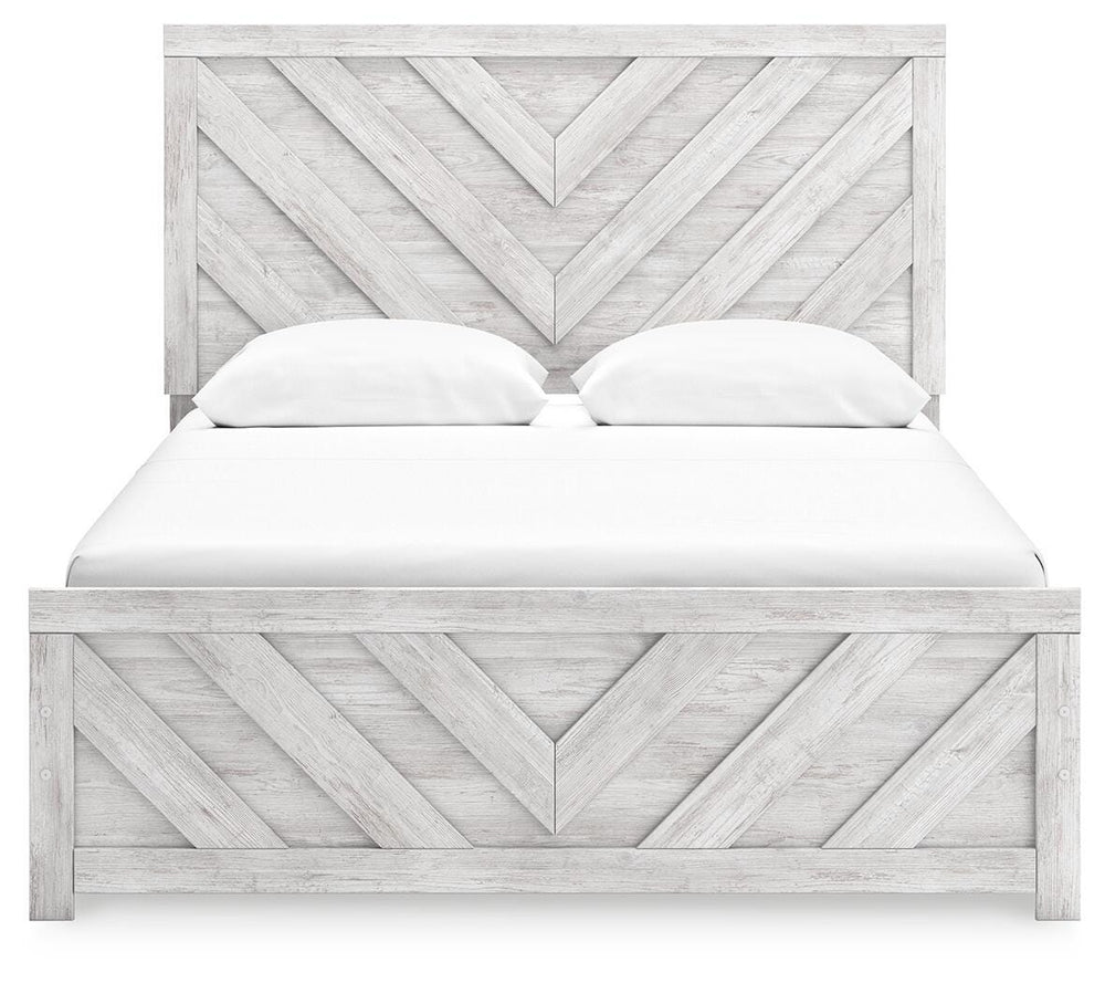 Cayboni Queen Panel Bed - White (5)