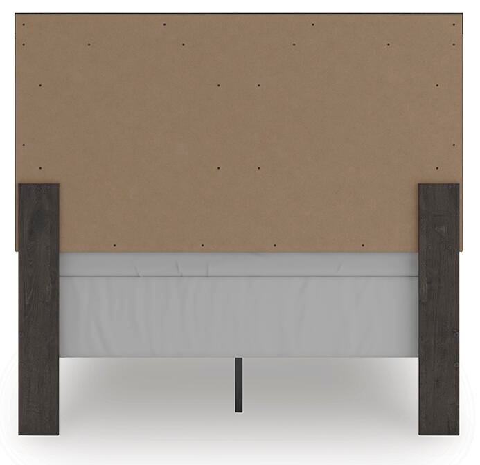 Prendonea Full Panel Bed - Dark Gray (6)