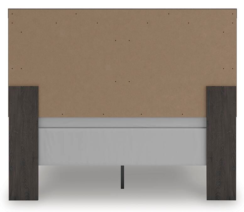 Prendonea Queen Panel Bed - Dark Gray (6)
