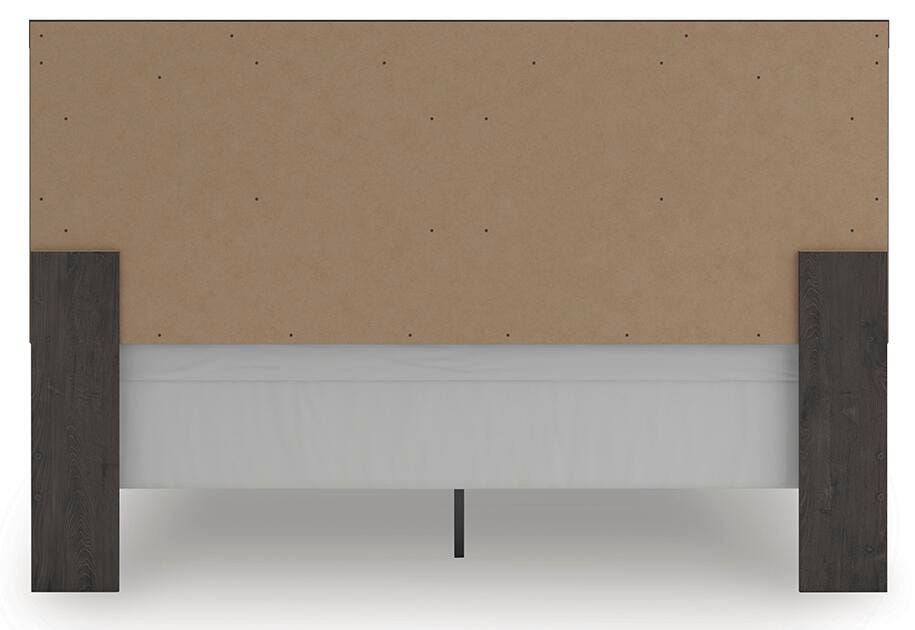 Prendonea King Panel Bed - Dark Gray (6)