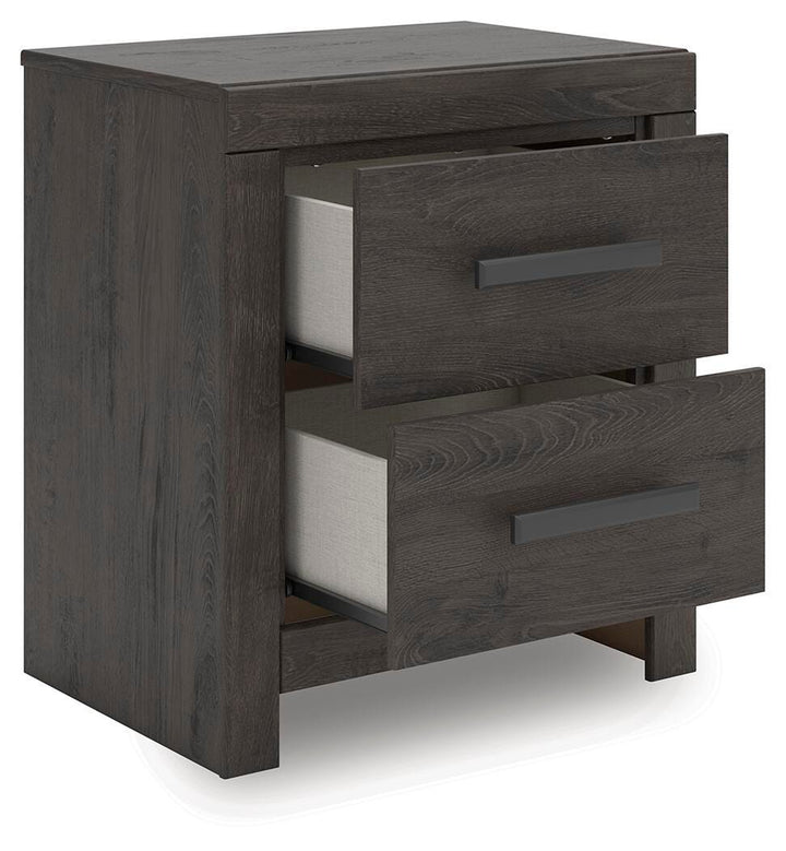 Prendonea King Panel Bed, Dresser, Mirror and Nightstand (17)