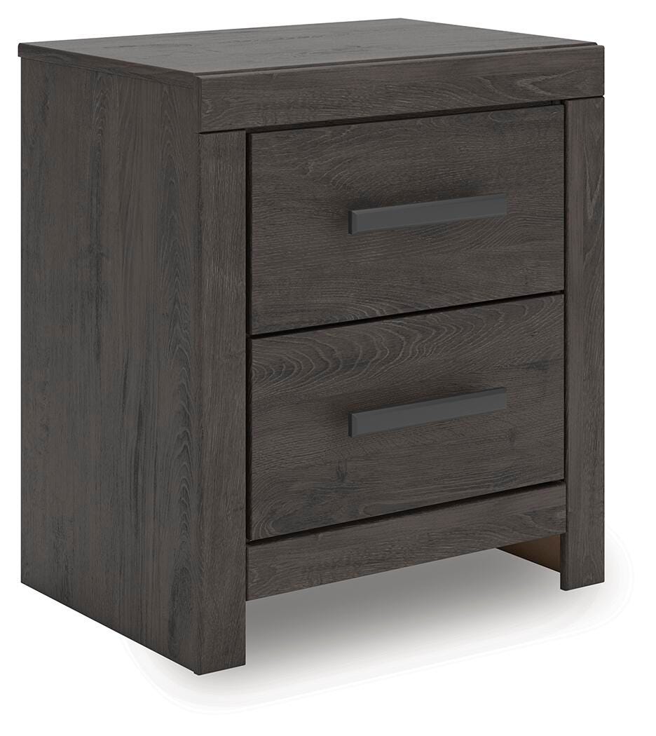 Prendonea Nightstand - Dark Gray (1)