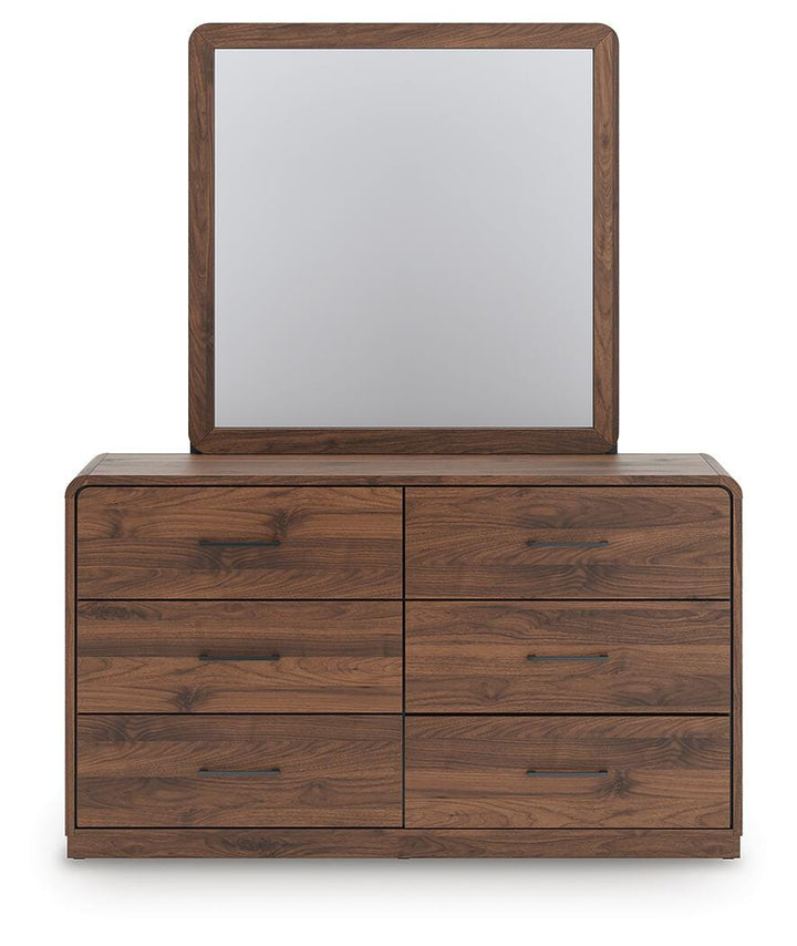 Fortlorn Dresser and Mirror - Dark Brown (6)