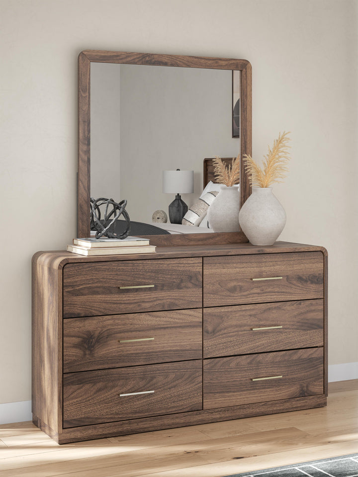 Fortlorn Dresser and Mirror - Dark Brown (2)