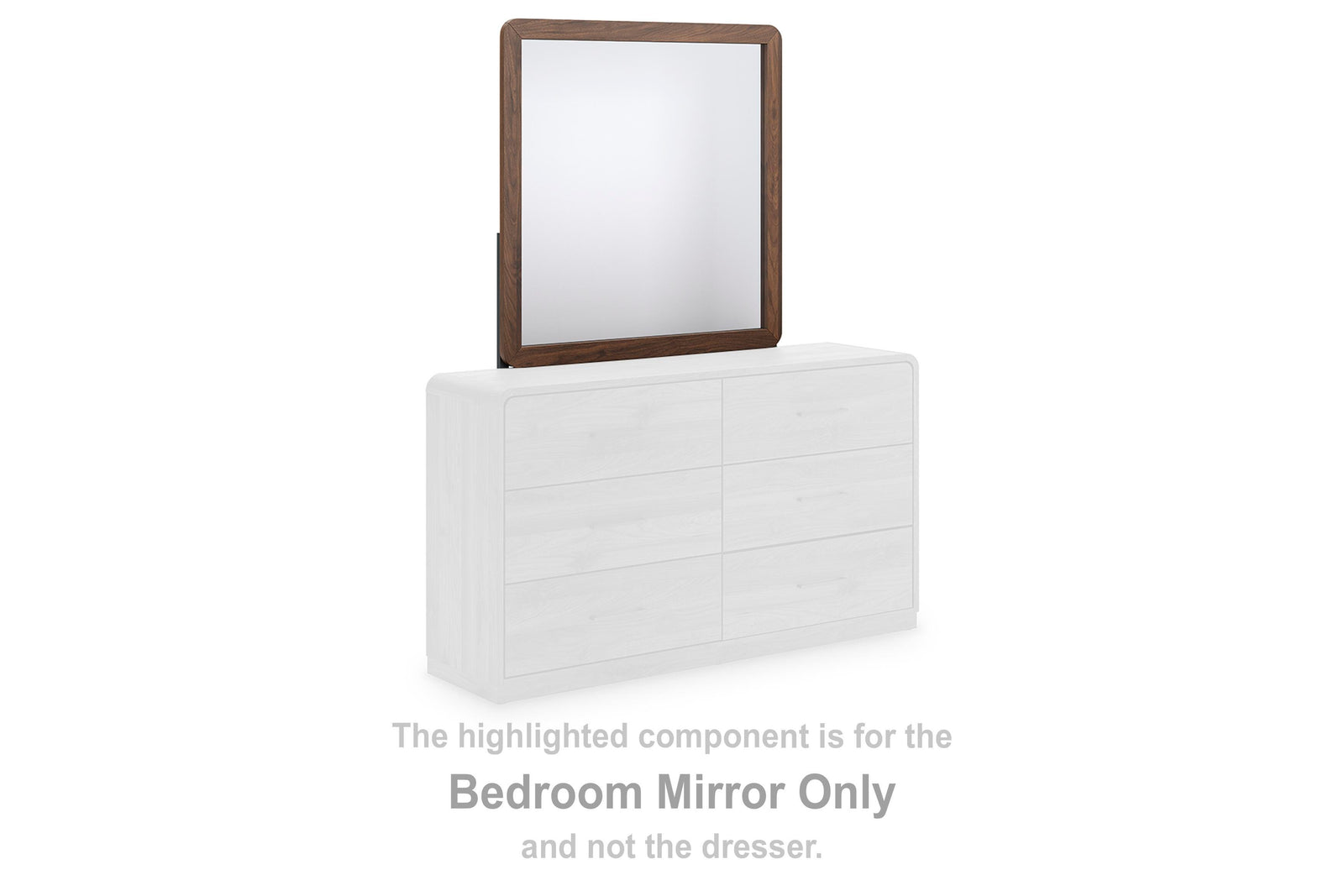 Fortlorn Bedroom Mirror - Dark Brown (1)