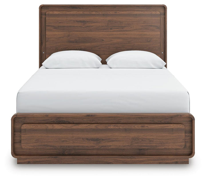 Fortlorn Queen Panel Bed - Dark Brown (8)