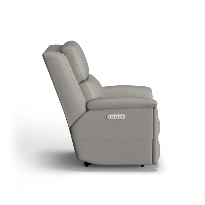 Porter Leather Power Recliner with Power Headrest &amp; Lumbar