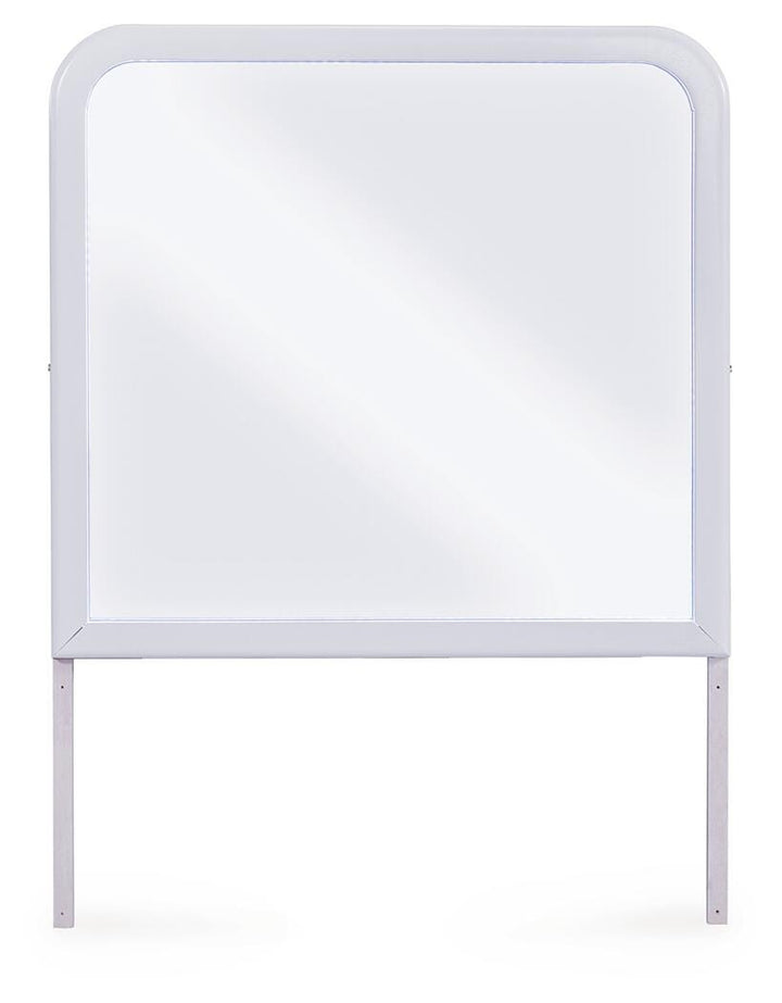 Jarlee Bedroom Mirror - White (3)