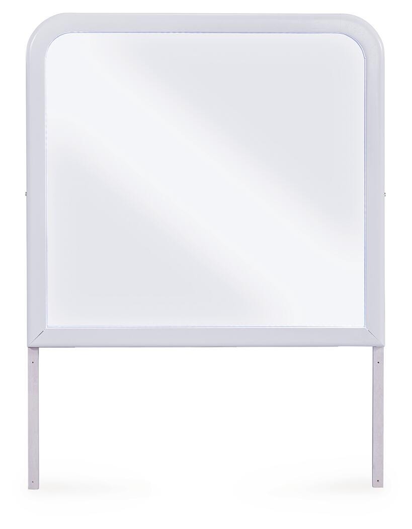 Jarlee Bedroom Mirror - White (3)