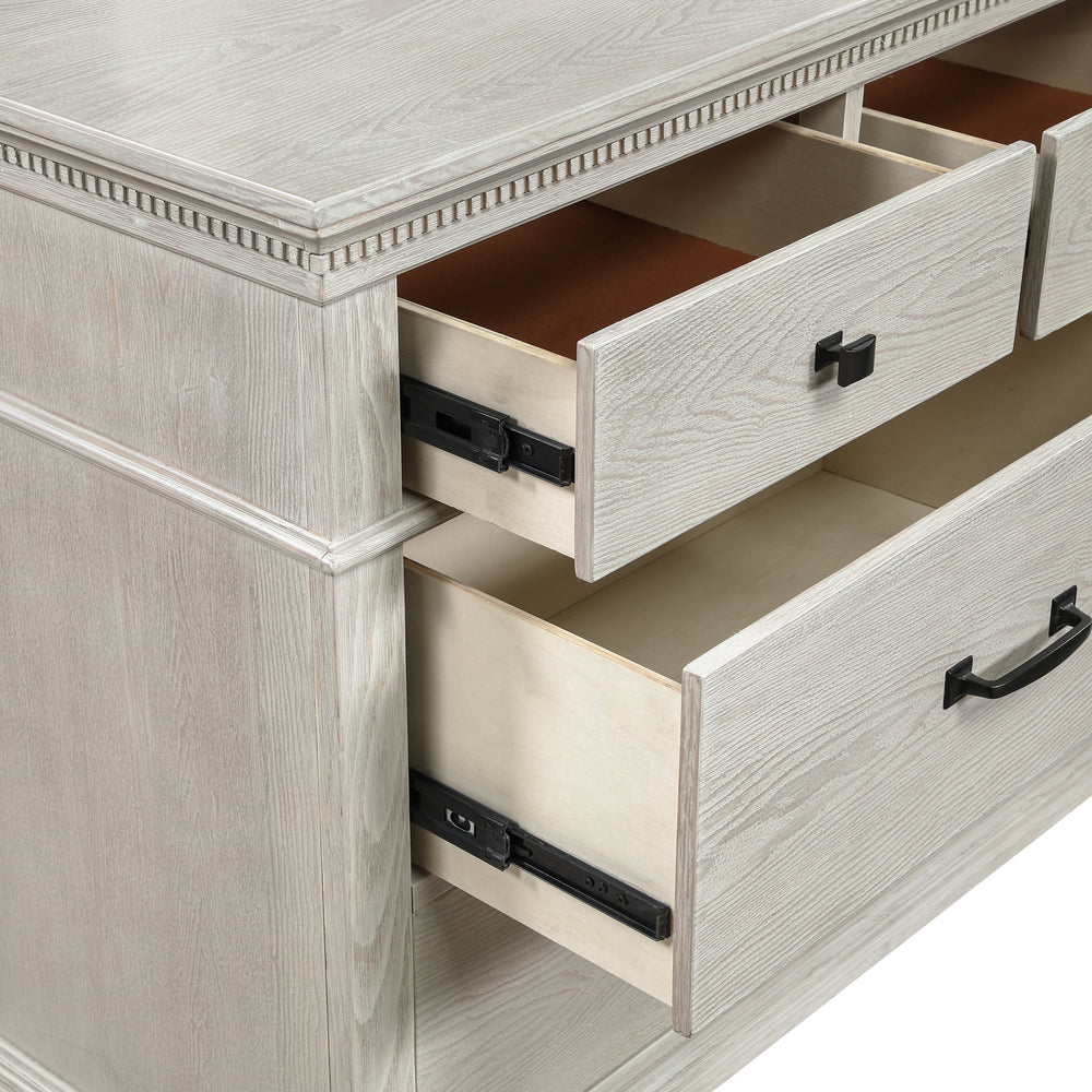 Silver Sands Mirror-Gray