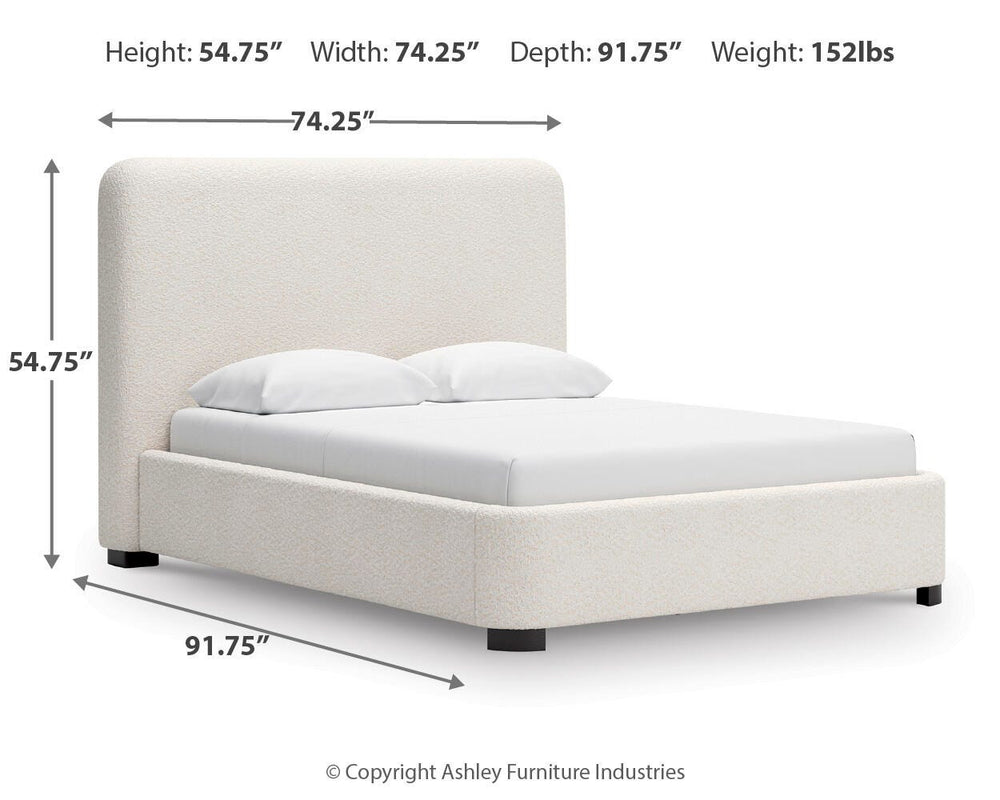 Brintstreet Queen Next-Gen Nuvella™ Performance Fabric Bed in Beige (4)