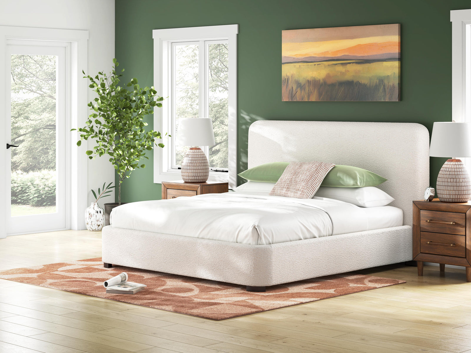Brintstreet King Next-Gen Nuvella™ Performance Fabric Bed in Beige (2)