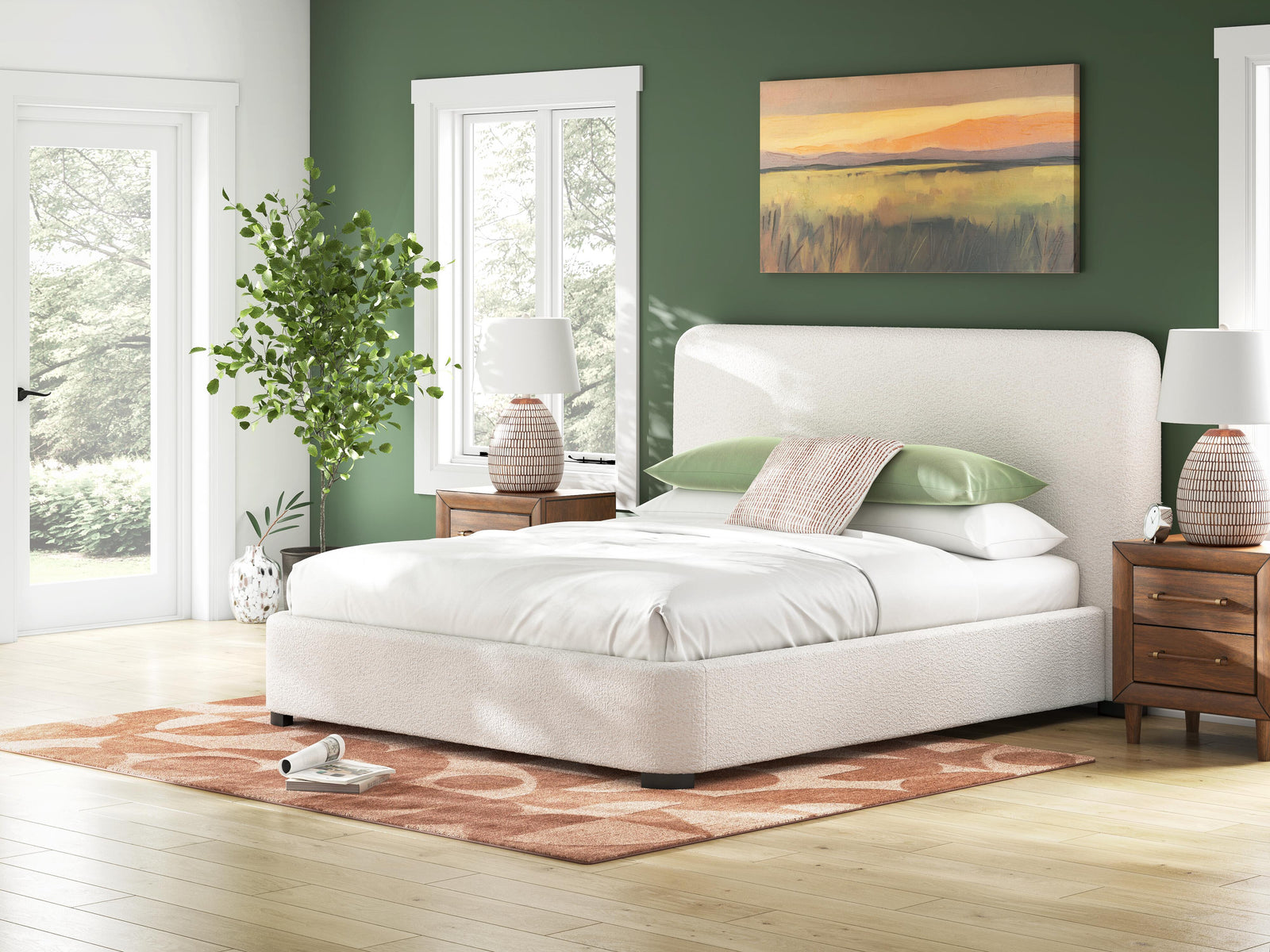 Brintstreet California King Next-Gen Nuvella™ Performance Fabric Bed in Beige (2)
