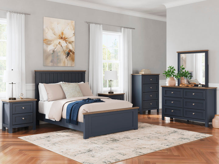 Landocken Chest of Drawers - Blue (10)