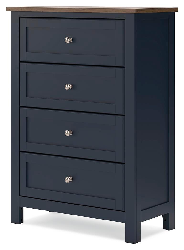 Landocken Chest of Drawers - Blue (3)