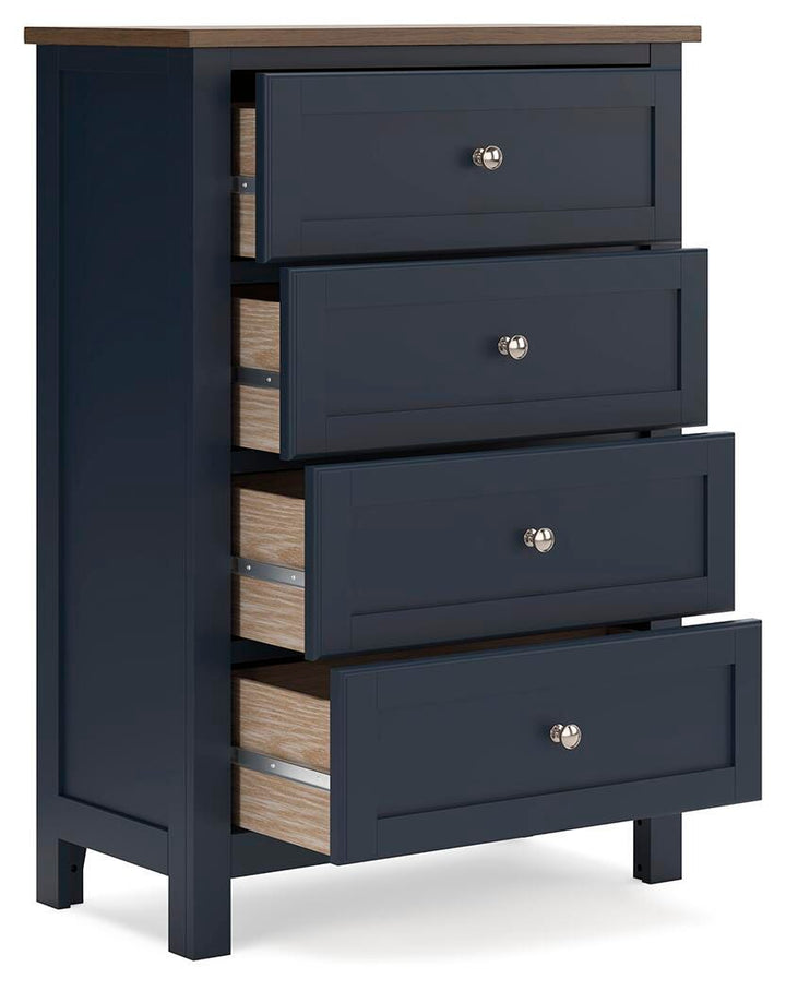 Landocken Chest of Drawers - Blue (4)