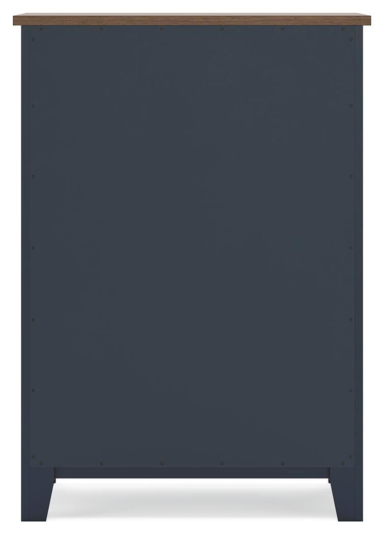 Landocken Chest of Drawers - Blue (6)