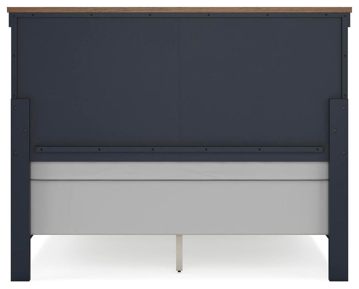 Landocken Queen Panel Bed - Blue (6)