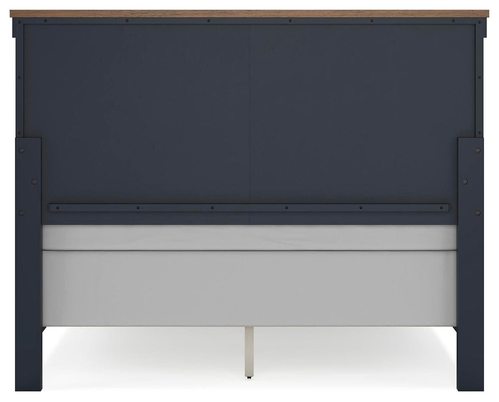 Landocken Queen Panel Bed - Blue (6)