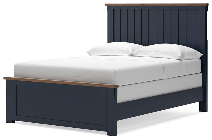 Landocken Full Panel Bed - Blue (4)