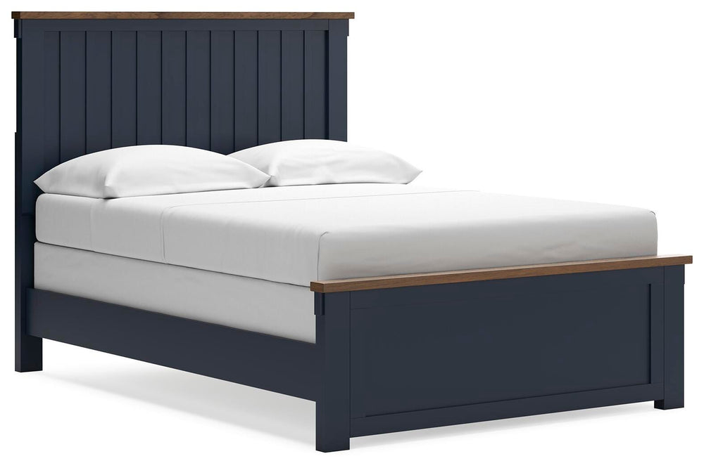 Landocken Full Panel Bed - Blue (1)