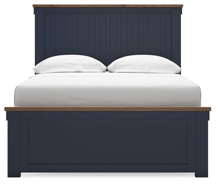 Landocken Full Panel Bed - Blue (5)
