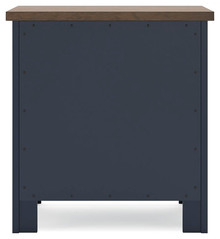 Landocken Nightstand - Blue (6)