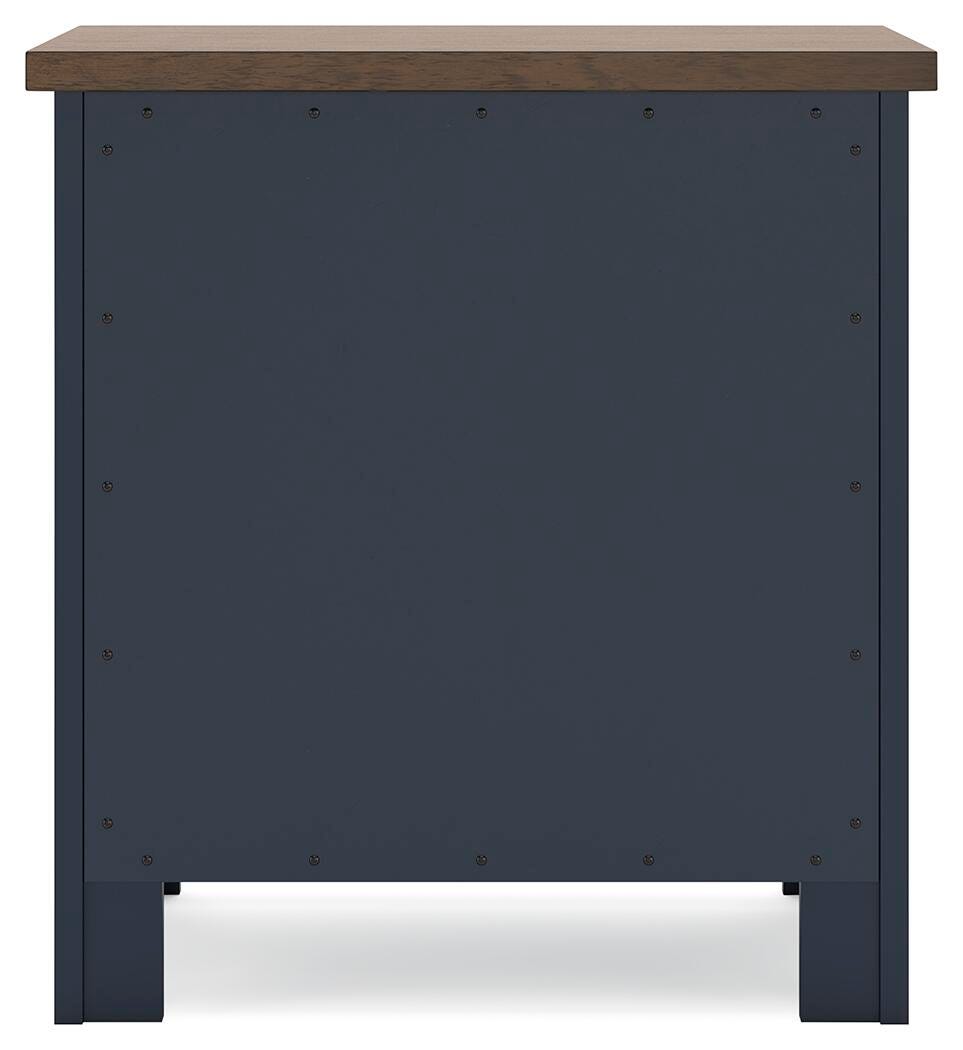 Landocken Nightstand - Blue (6)