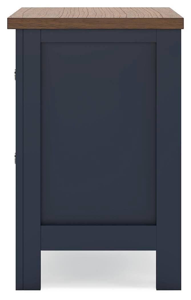 Landocken Nightstand - Blue (7)