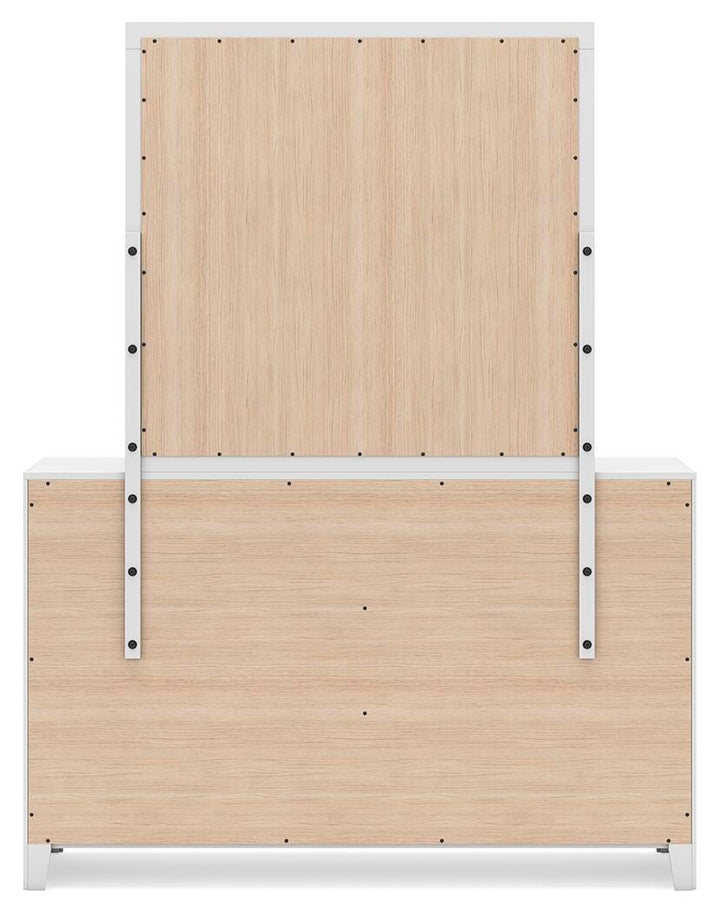 Binterglen Dresser and Mirror - White (6)