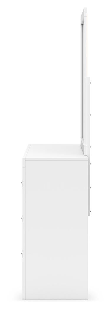 Binterglen Dresser and Mirror - White (7)