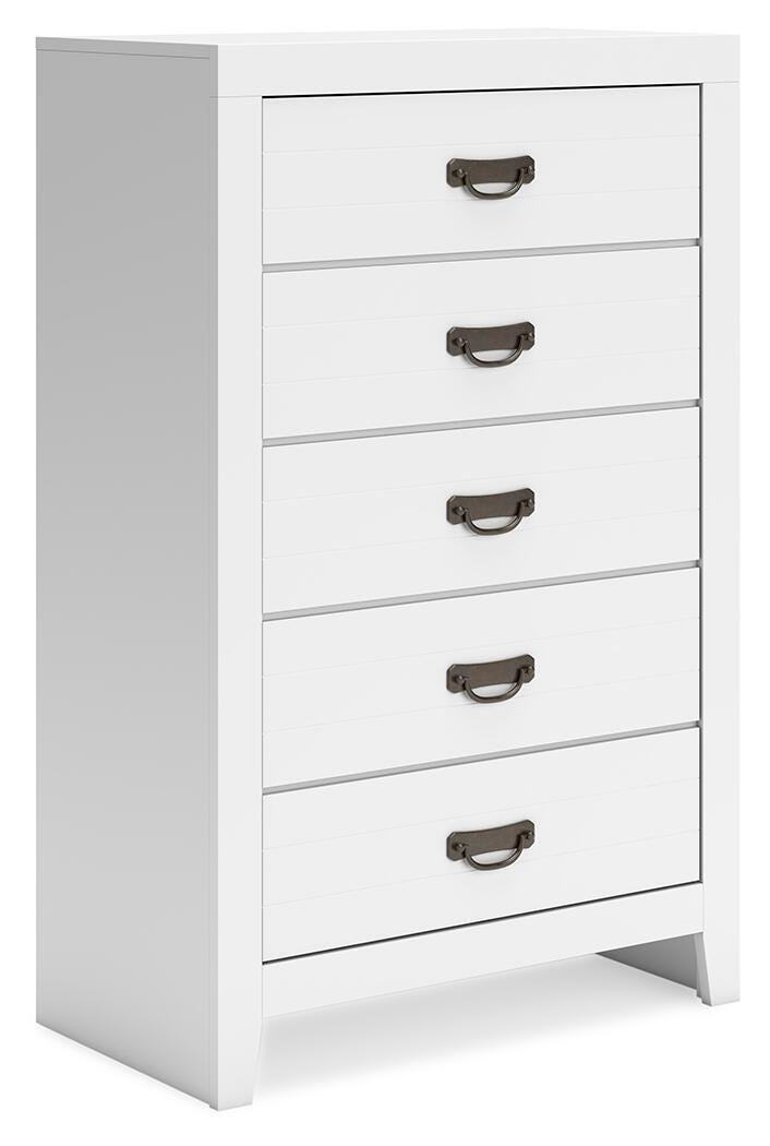 Binterglen Chest of Drawers - White (1)
