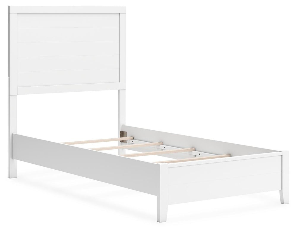 Binterglen Twin Panel Bed - White (3)