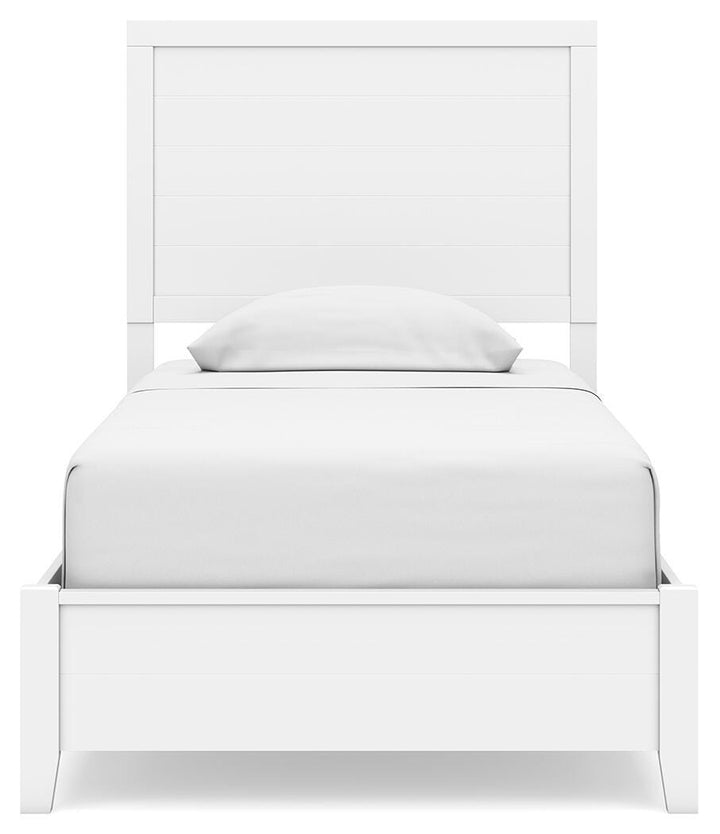 Binterglen Twin Panel Bed - White (5)