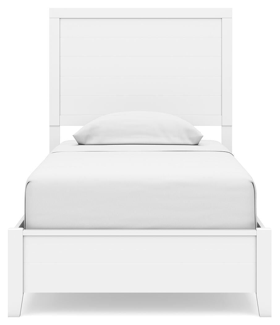 Binterglen Twin Panel Bed - White (5)