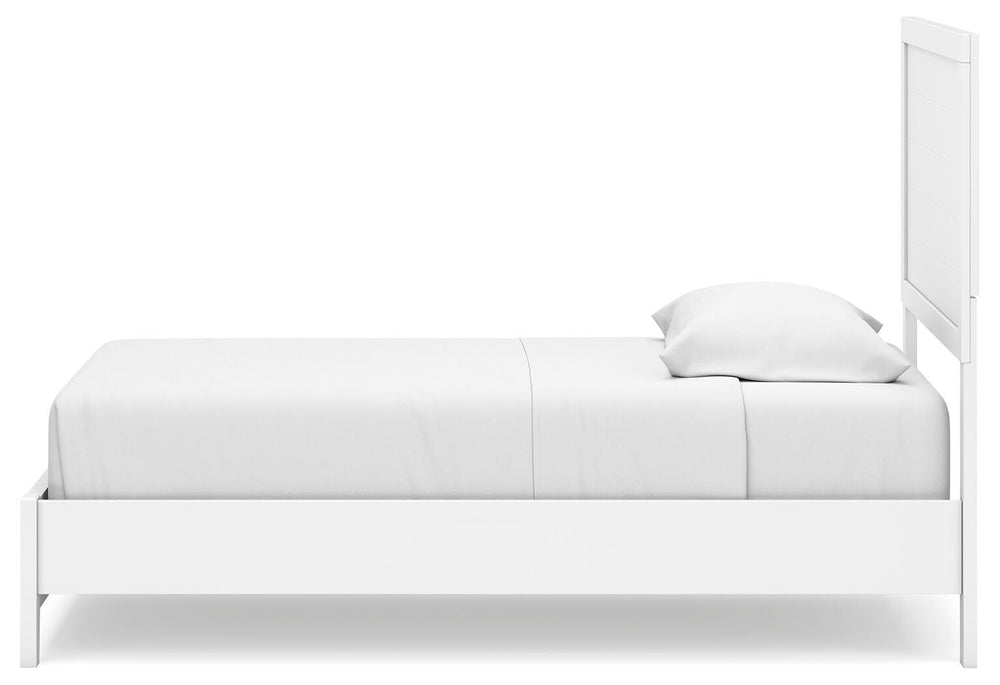 Binterglen Twin Panel Bed - White (7)