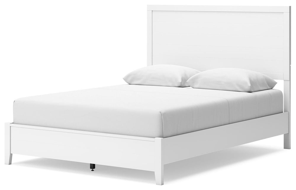 Binterglen Queen Panel Bed - White (4)