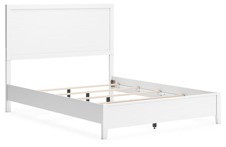 Binterglen Queen Panel Bed - White (3)