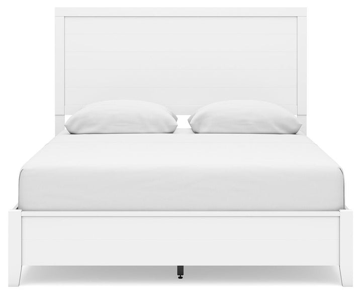 Binterglen Queen Panel Bed - White (5)