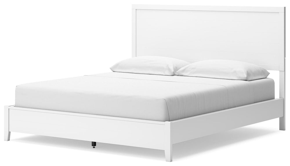 Binterglen California King Panel Bed - White (4)