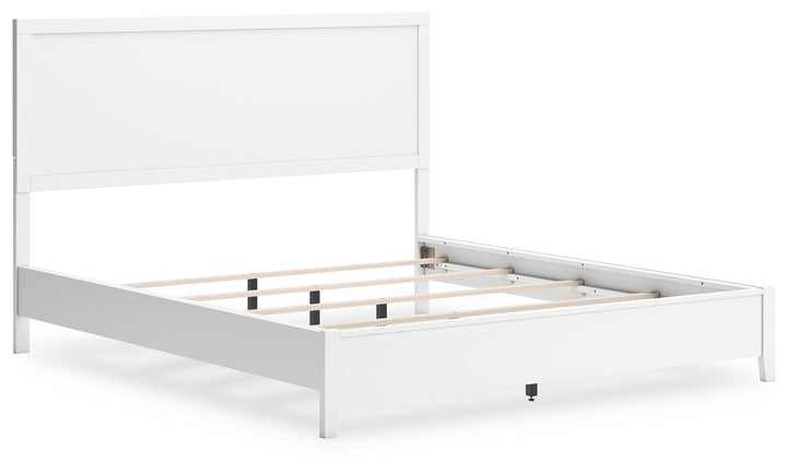 Binterglen California King Panel Bed - White (3)