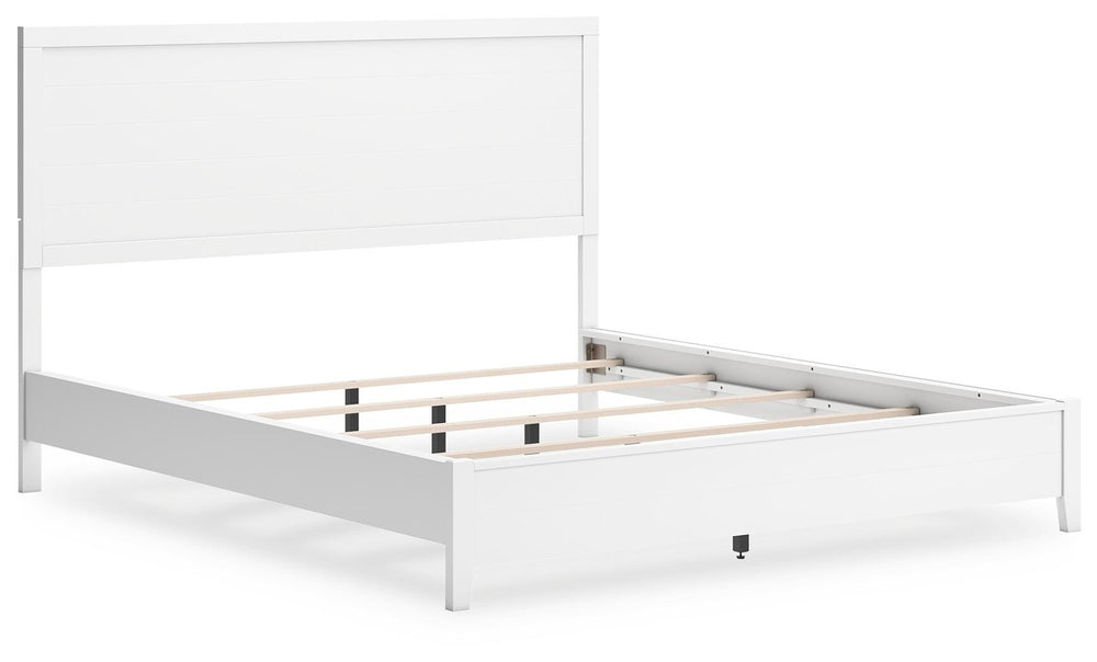Binterglen California King Panel Bed - White (3)